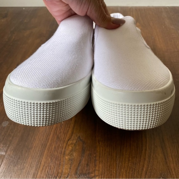 Superga Slip On Platform Classic White Slip-On Sneakers SZ 9.5(41) ✨Like New✨ - Picture 10 of 14